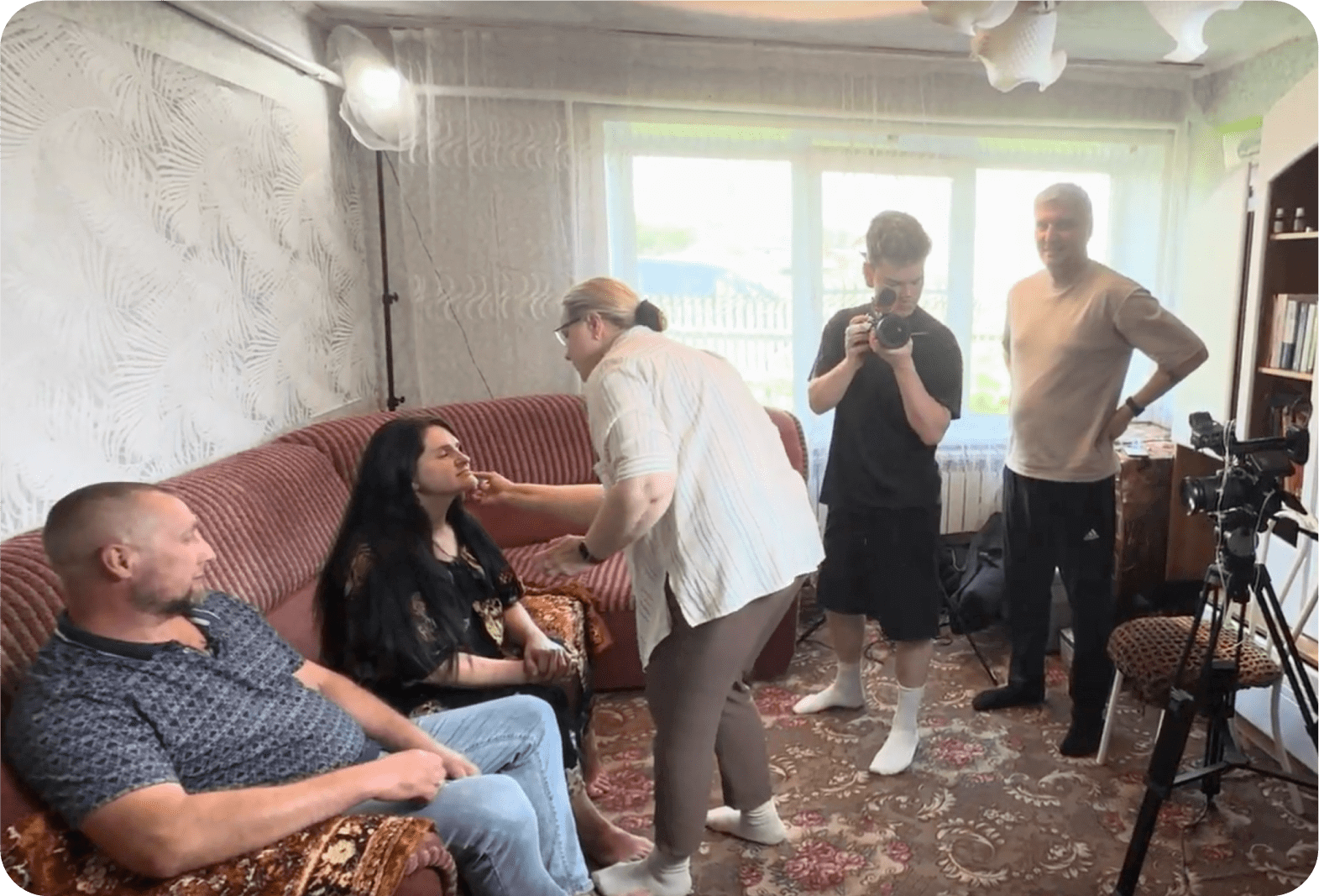 Фото бекстейдж -1